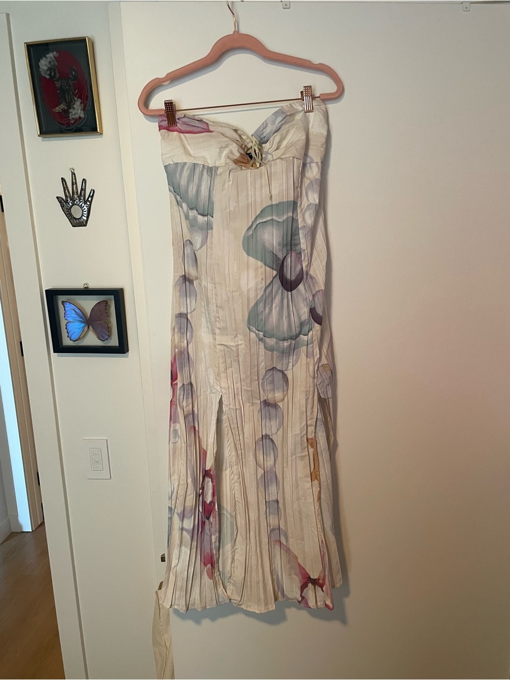Pleated Beachy Dress